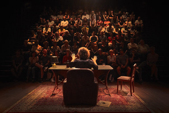 Spectacle "Le Paradoxe de Georges" de Yann Frisch, programmé au Théâtre de Suresnes Jean Vilar dans le cadre de la saison 24-25