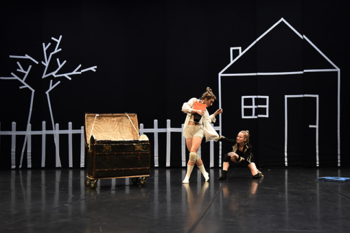 Spectacle "Pierre & le Loup" de Émilie Lalande, programmé au Théâtre de Suresnes Jean Vilar dans le cadre de la saison 24-25