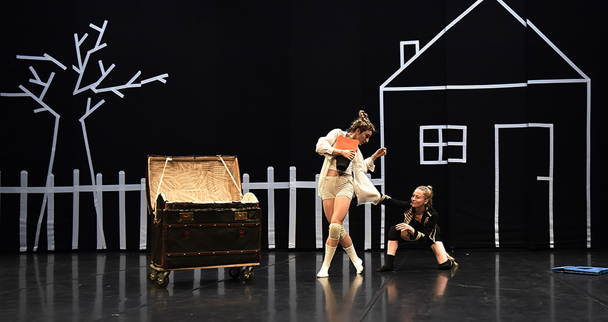 Spectacle "Pierre & le Loup" de Émilie Lalande, programmé au Théâtre de Suresnes Jean Vilar dans le cadre de la saison 24-25